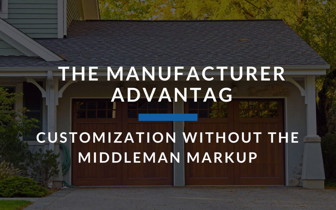 The Manufacturer Advantage: Customization Without the Middleman Markup