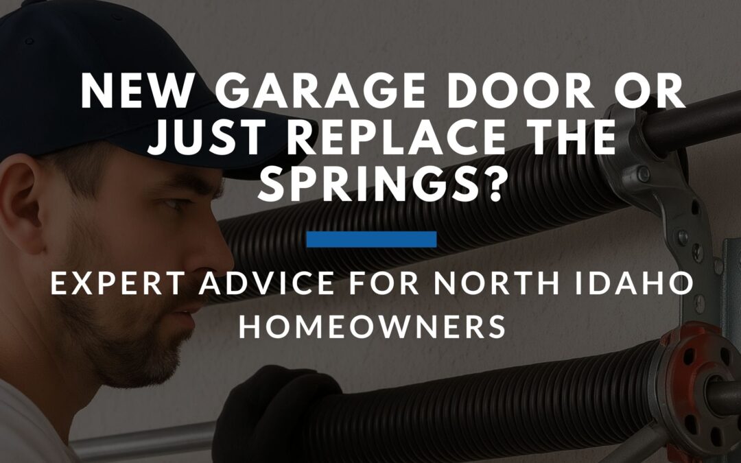 New Garage Door or Just Replace the Springs? Expert Advice for North Idaho Homeowners